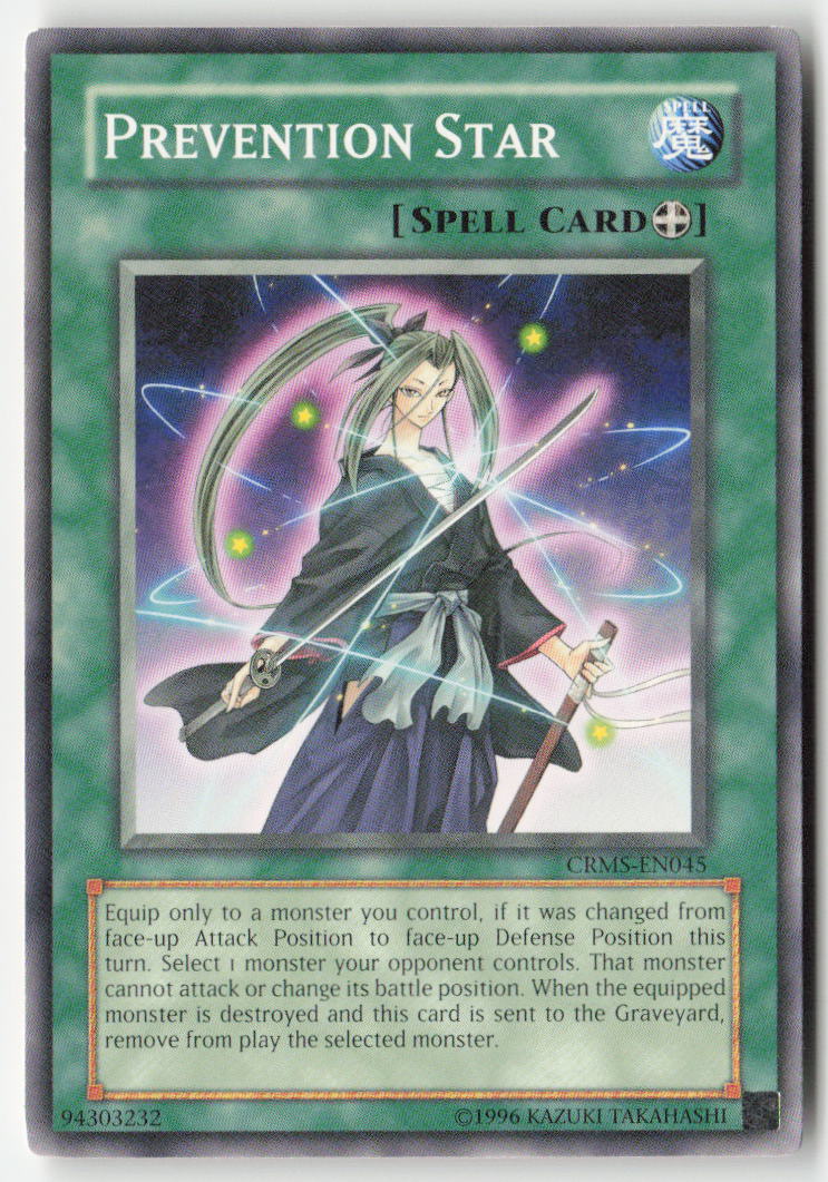 Prevention Star CRMS-EN045 Unlimited Common Moderately Played, Front