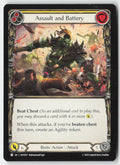 Assault and Battery (Yellow) #HVY027 - Heavy Hitters - Flesh and Blood - Common - Near Mint