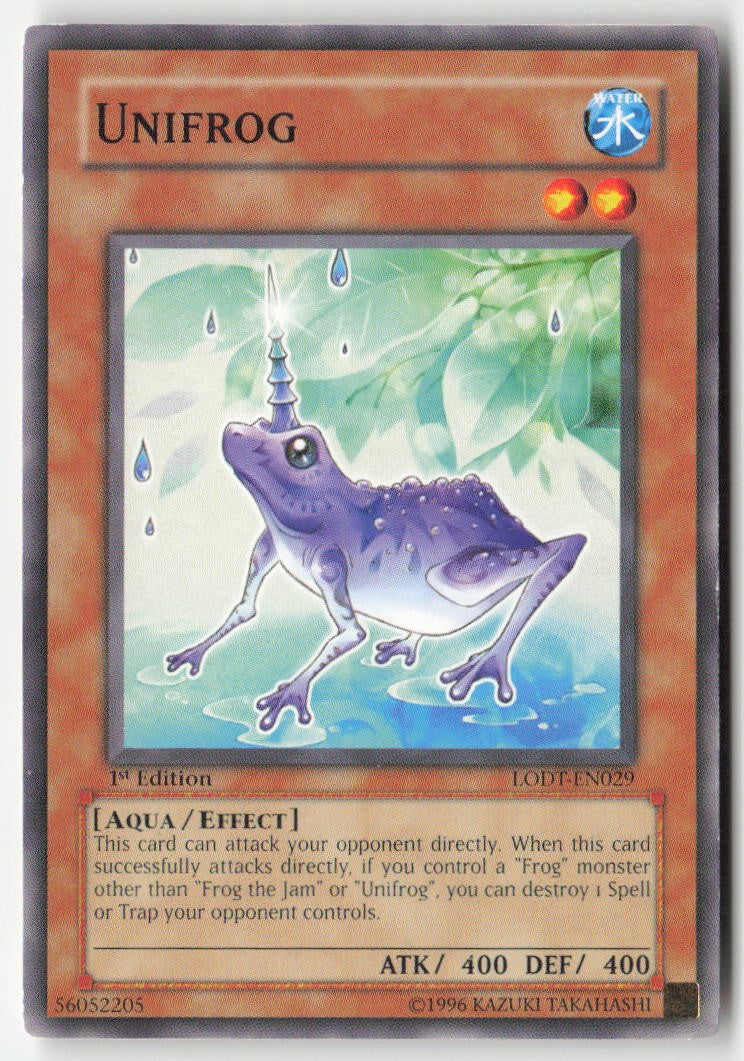 Unifrog LODT-EN029 1st Edition Common Moderately Played