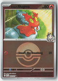 Ethan's Slugma 023/217 Pokeball Reverse Holo Ascended Heroes Moderately Played