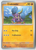 Crabrawler 087/142 Regular Stellar Crown Moderately Played