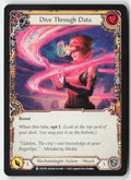 Dive Through Data (Yellow) #EVO190 - Bright Lights - Flesh and Blood - Common - Near Mint