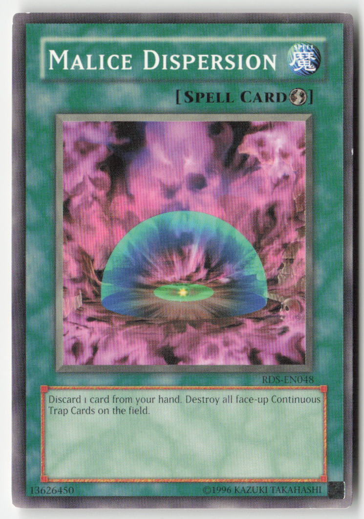 Malice Dispersion RDS-EN048 Unlimited Common Moderately Played