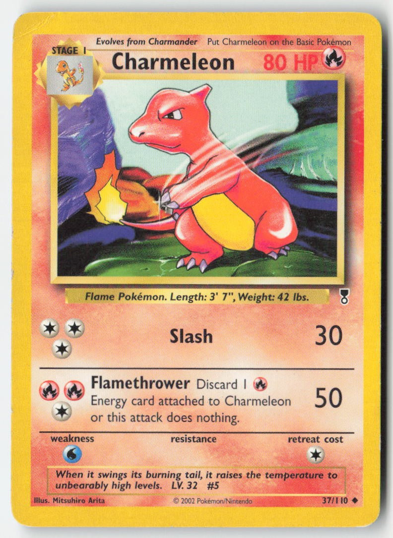 Charmeleon 37/110 Regular Legendary Collection Moderately Played