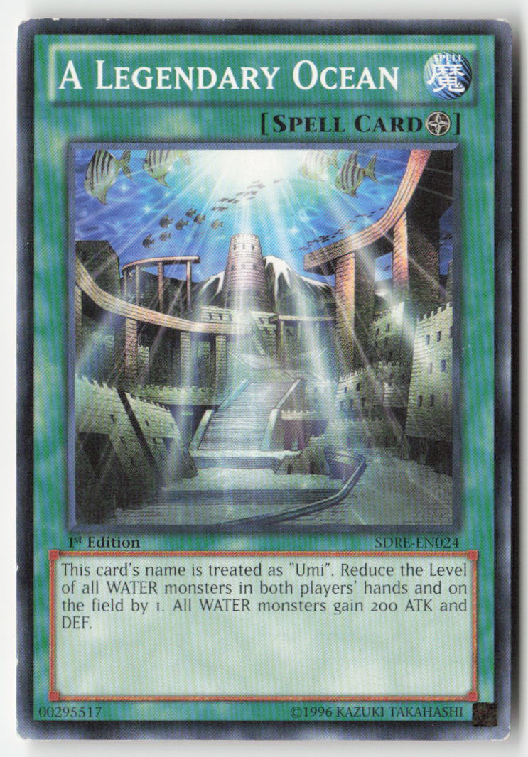 A Legendary Ocean SDRE-EN024 1st Edition Common Moderately Played