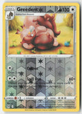 Greedent 151/196 Reverse Holo Lost Origin Moderately Played
