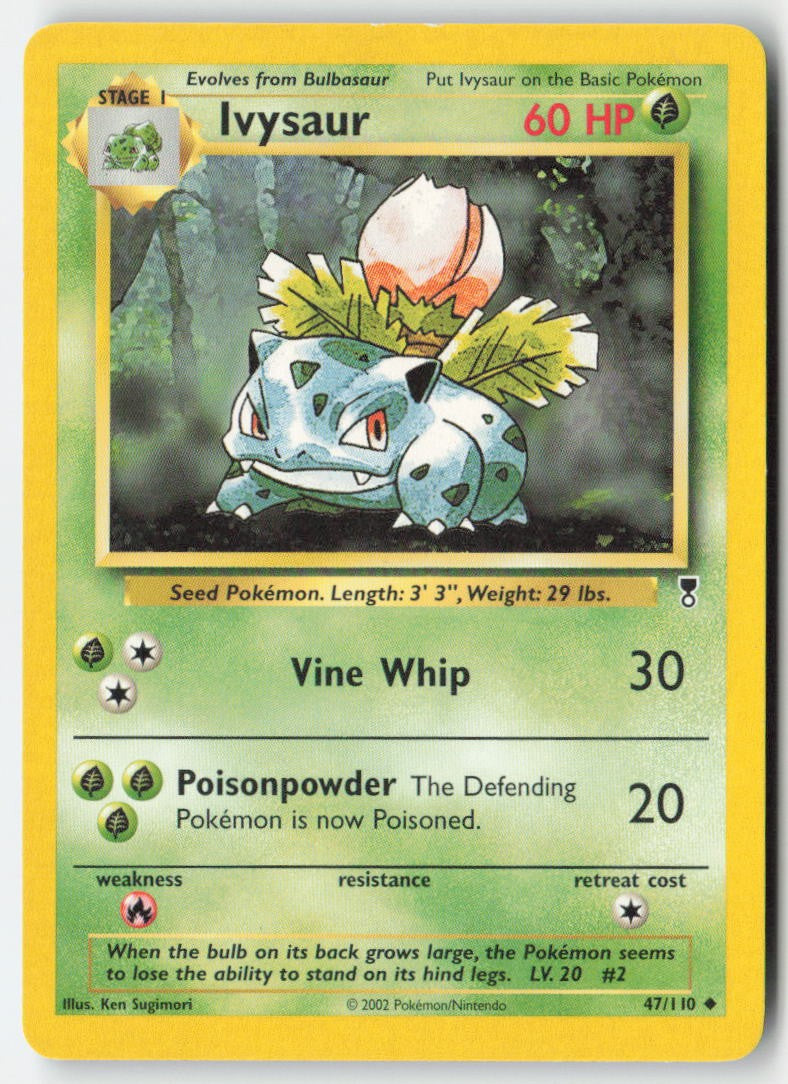 Ivysaur 47/110 Regular Legendary Collection Moderately Played