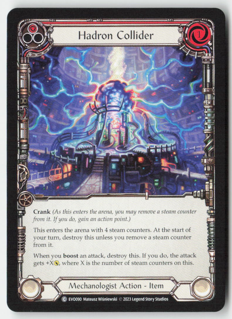 Hadron Collider (Red) #EVO090 - Bright Lights - Flesh and Blood - Common - Near Mint