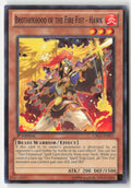 Brotherhood of the Fire Fist - Hawk CBLZ-EN021 1st Edition Common Moderately Played