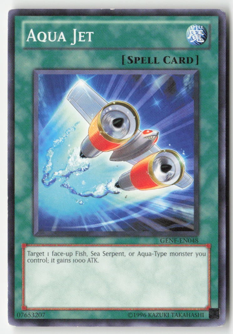 Aqua Jet GENF-EN048 Unlimited Common Moderately Played, Front