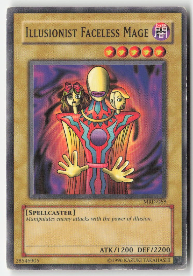 Illusionist Faceless Mage MRD-068 Unlimited Common Moderately Played, Front