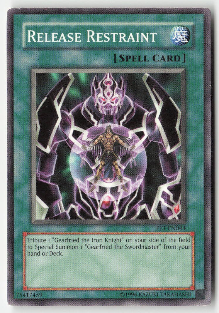 Release Restraint FET-EN044 Unlimited Common Moderately Played