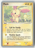 Plusle - 2006 (Hiroki Yano) 44/107 Regular World Championship Decks Moderately Played