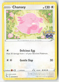 Chansey 051/78 Regular Pokémon GO Moderately Played