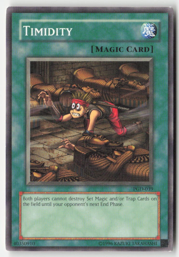 Timidity PGD-039 Unlimited Common Moderately Played, Front