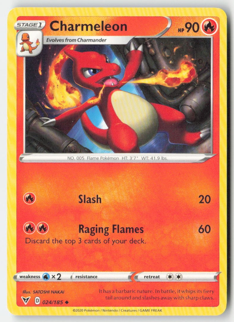 Charmeleon 24/185 Regular Vivid Voltage Moderately Played