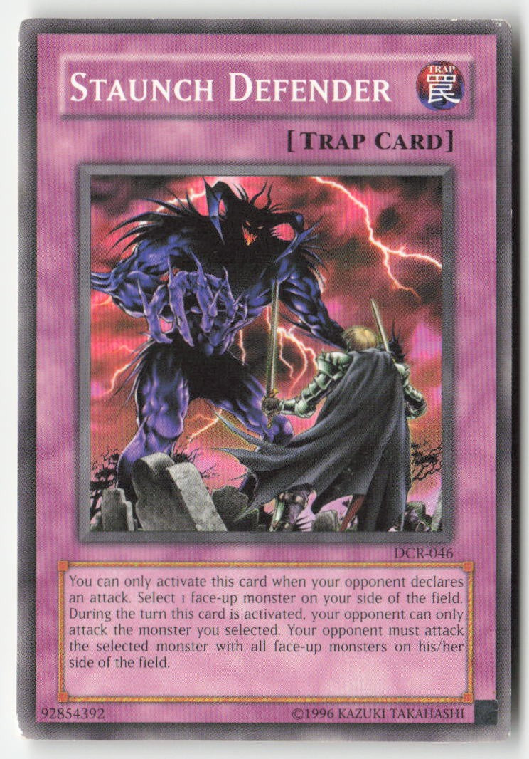 Staunch Defender DCR-046 Unlimited Common Moderately Played