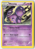 Weezing 28/124 Regular Fates Collide Moderately Played