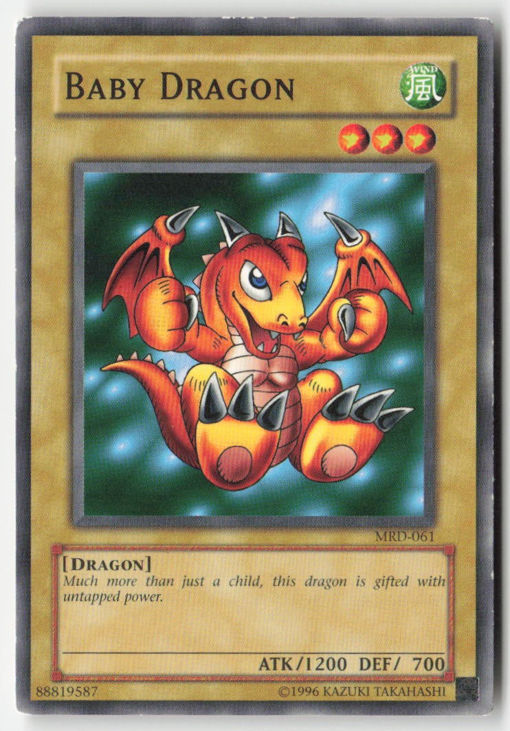 Baby Dragon MRD-061 Unlimited Common Moderately Played, Front