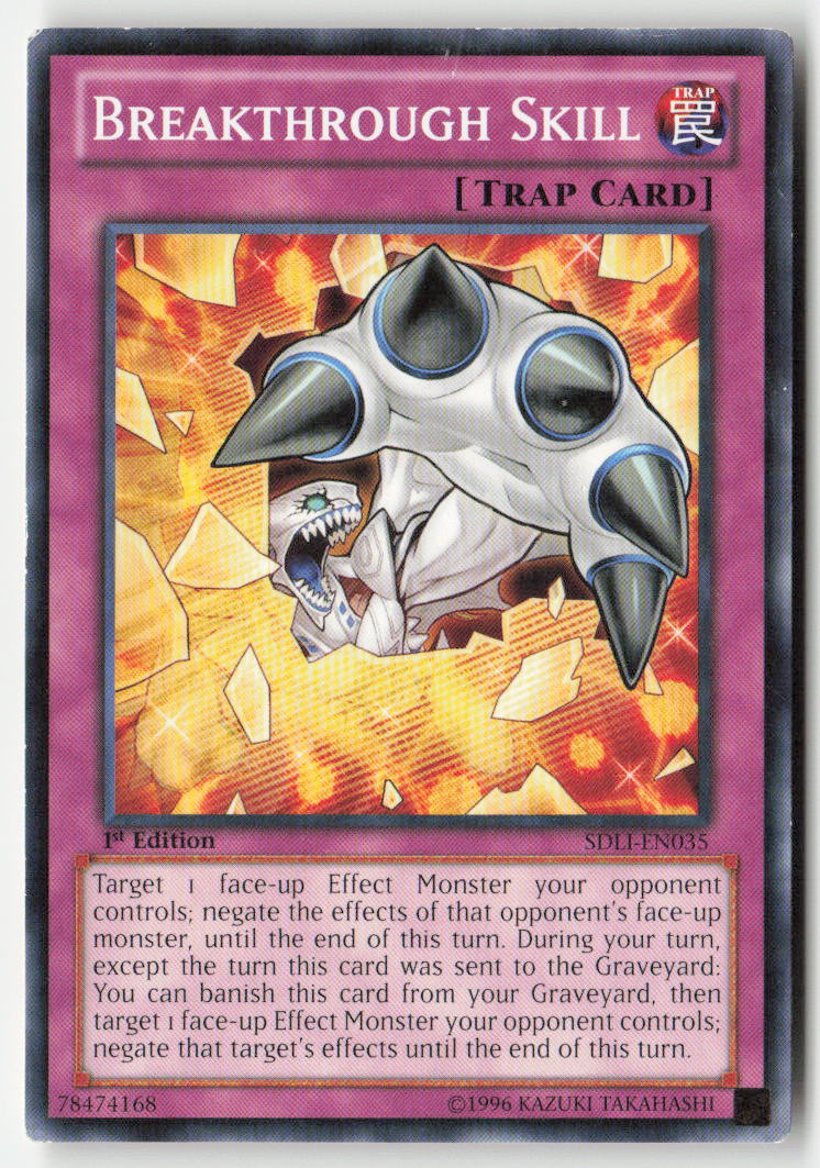 Breakthrough Skill SDLI-EN035 1st Edition Common Moderately Played