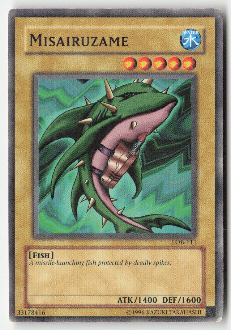 Misairuzame LOB-111 Unlimited Common Moderately Played, Front