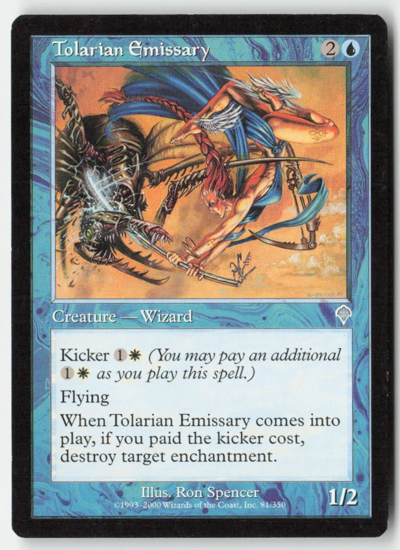 Tolarian Emissary INV 81 Uncommon Moderately Played