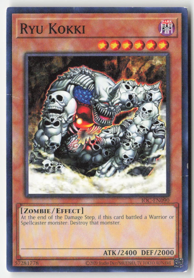 Ryu Kokki (25th Anniversary) IOC-EN090 Unlimited Common Moderately Played
