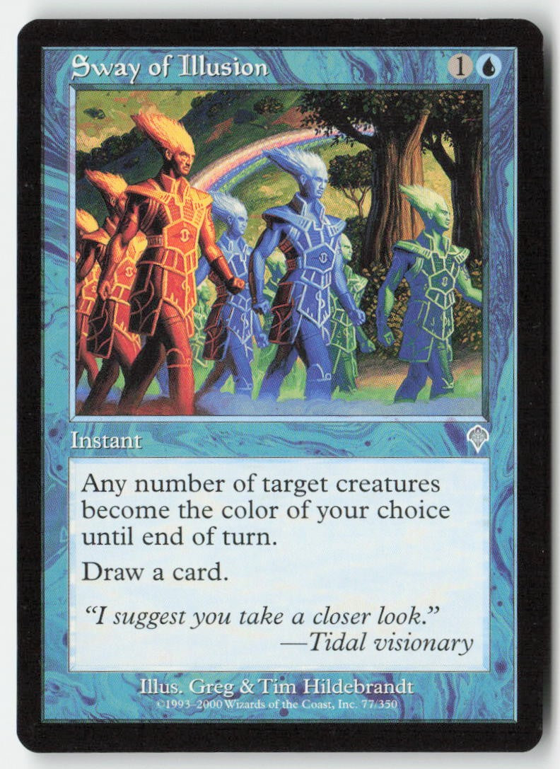 Sway of Illusion INV 77 Uncommon Moderately Played