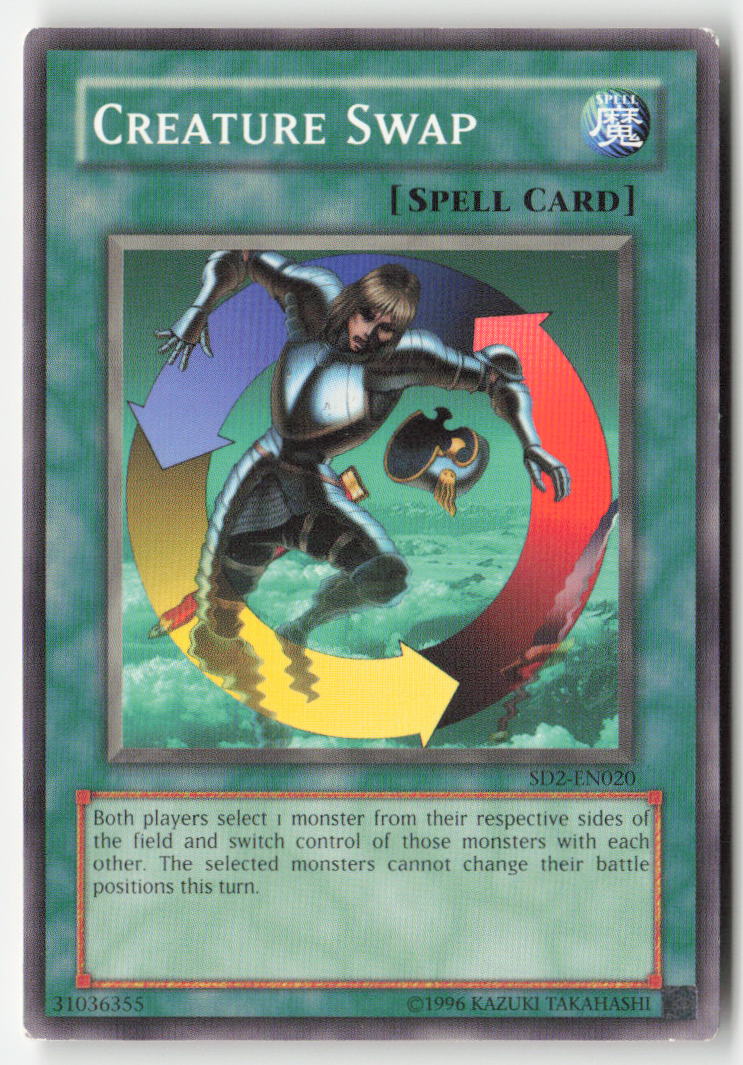 Creature Swap SD2-EN020 Unlimited Common Moderately Played, Front