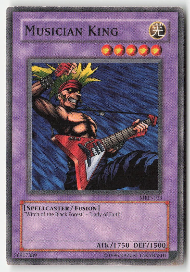 Musician King MRD-103 Unlimited Common Moderately Played, Front