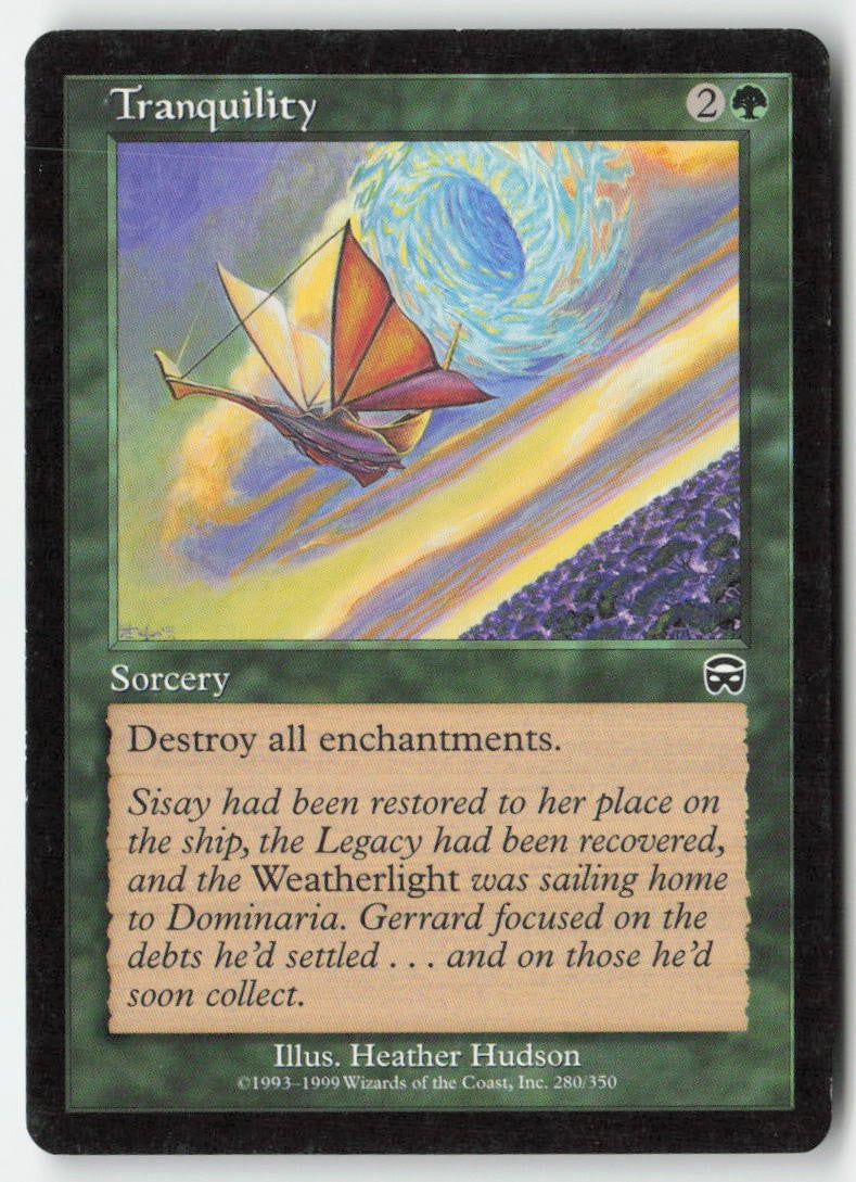 Tranquility MMQ 280 Common Moderately Played