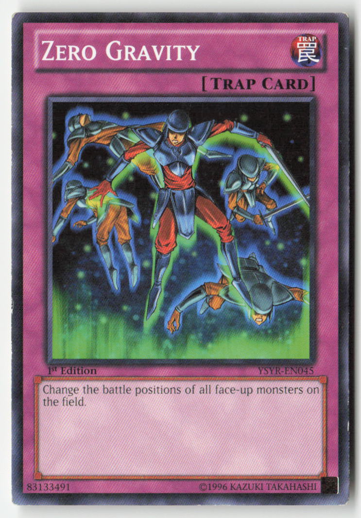 Zero Gravity YSYR-EN045 1st Edition Common Moderately Played, Front