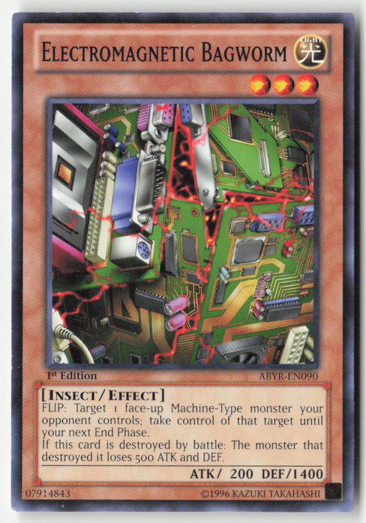 Electromagnetic Bagworm ABYR-EN090 1st Edition Common Moderately Played