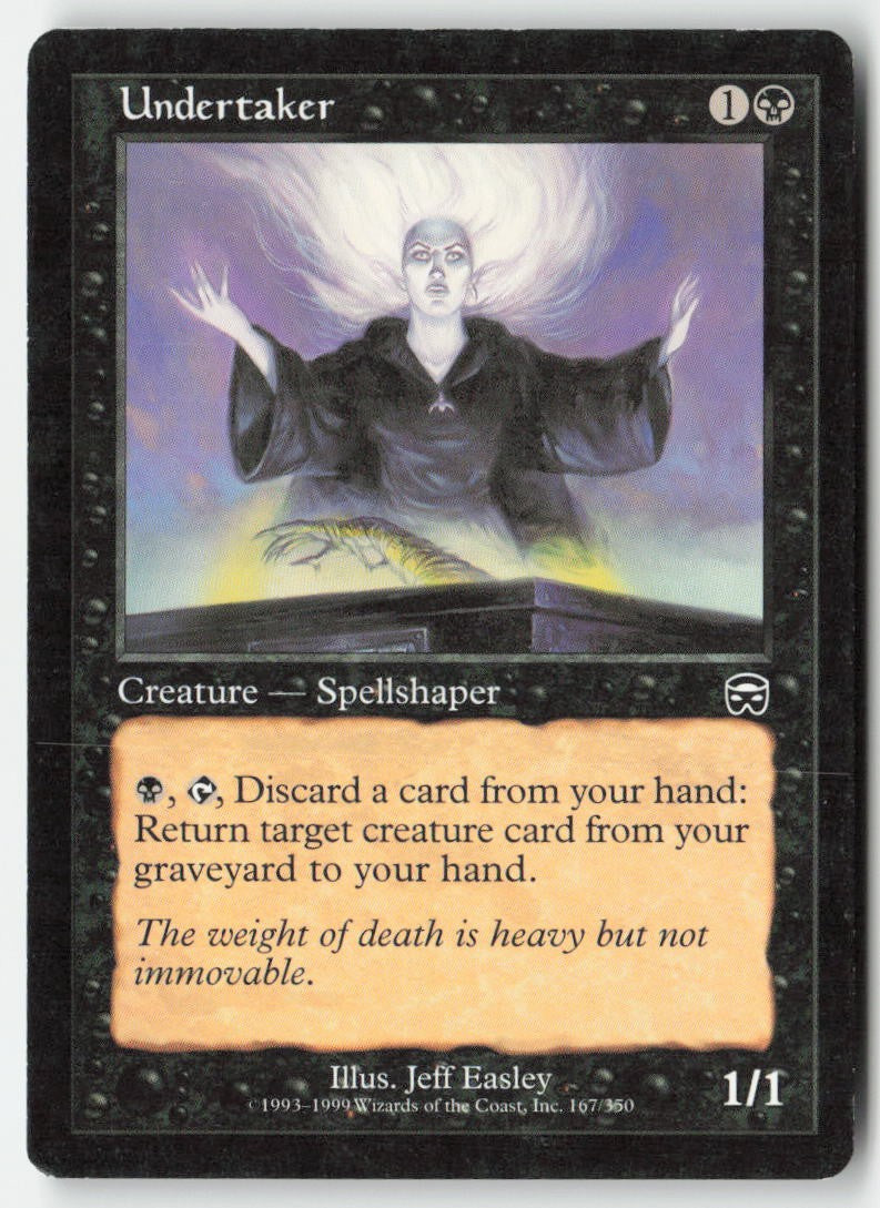 Undertaker MMQ 167 Common Moderately Played