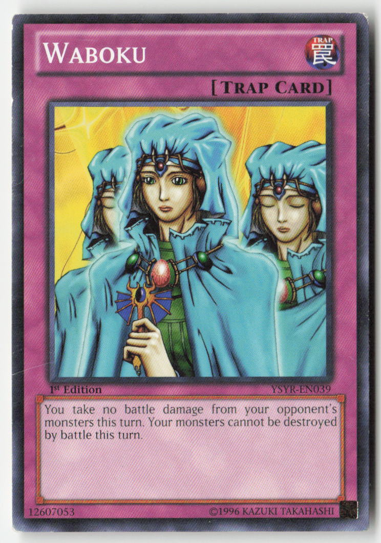 Waboku YSYR-EN039 1st Edition Common Moderately Played