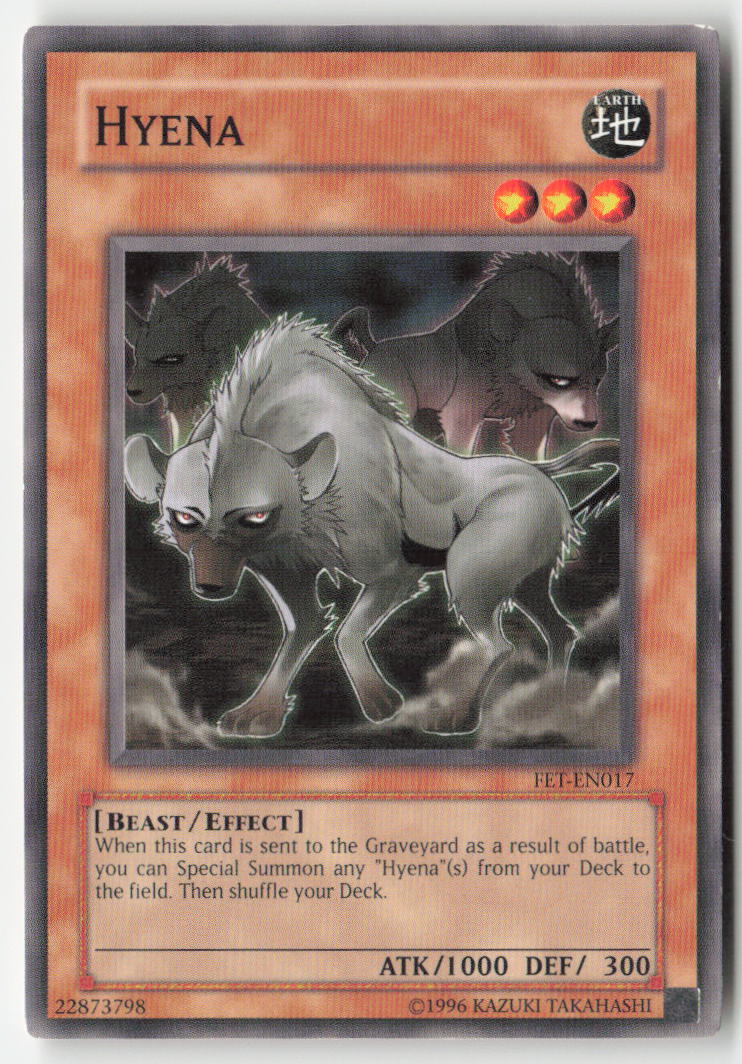 Hyena FET-EN017 Unlimited Common Moderately Played