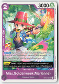 Miss.Goldenweek(Marianne) OP04-065 Normal Common Lightly Played