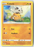 Cubone 69/163 Regular Battle Styles Moderately Played