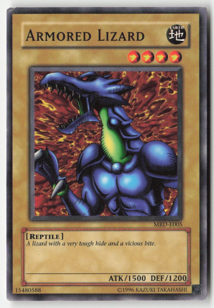 Armored Lizard (Worldwide English) MRD-EN005 Unlimited Common Moderately Played