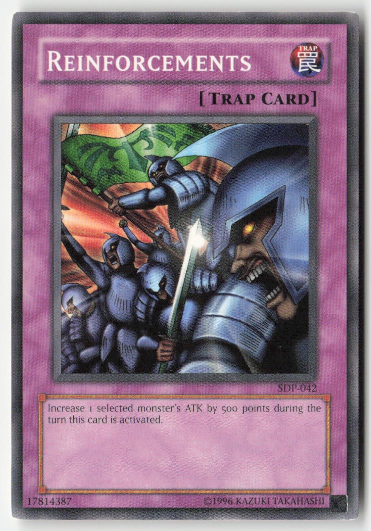 Reinforcements SDP-042 Unlimited Common Moderately Played, Front