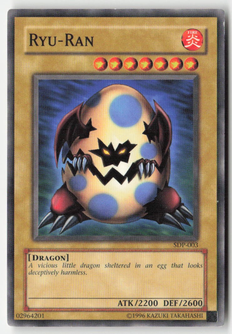Ryu-Ran SDP-003 Unlimited Common Moderately Played
