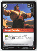 Crowd Favorite #102/219 - Unleashed - Riftbound - Uncommon - Lightly Played