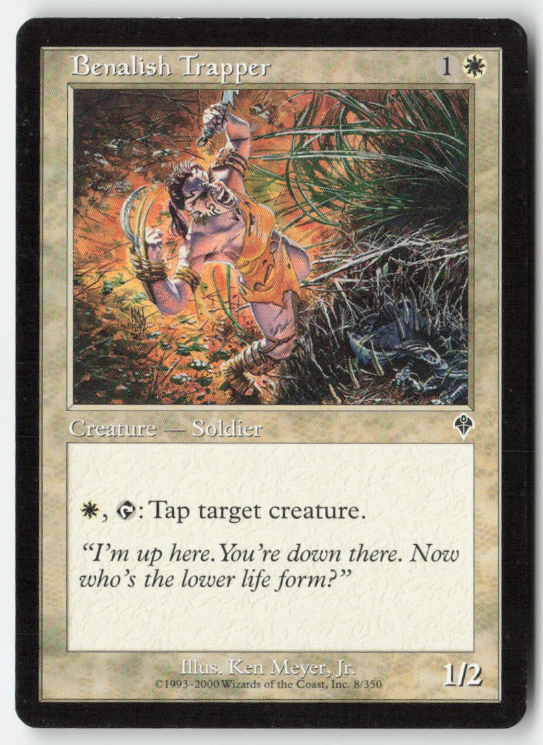 Benalish Trapper INV 8 Common Moderately Played