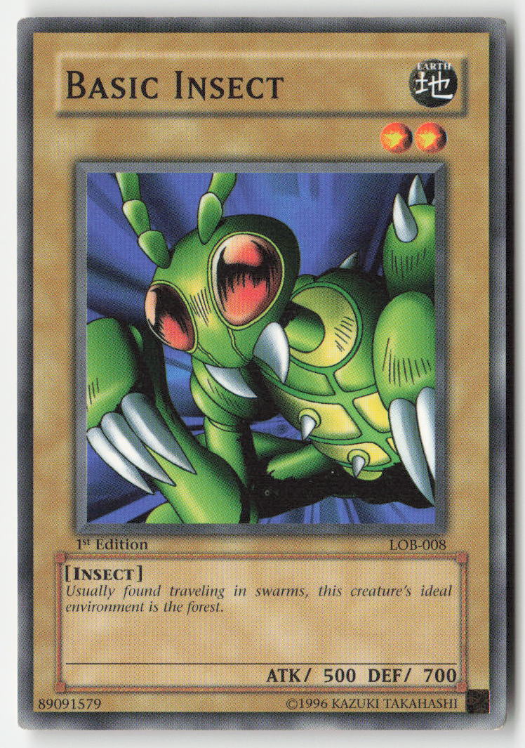 Basic Insect LOB-008 1st Edition Common Moderately Played