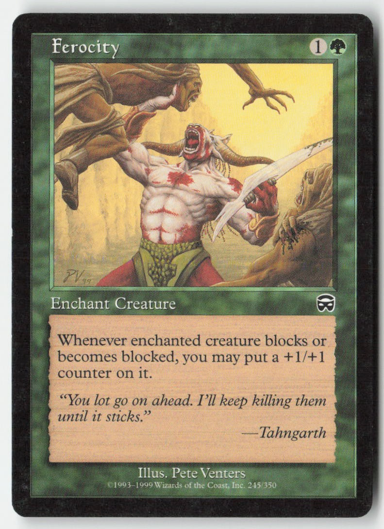 Ferocity MMQ 245 Common Moderately Played