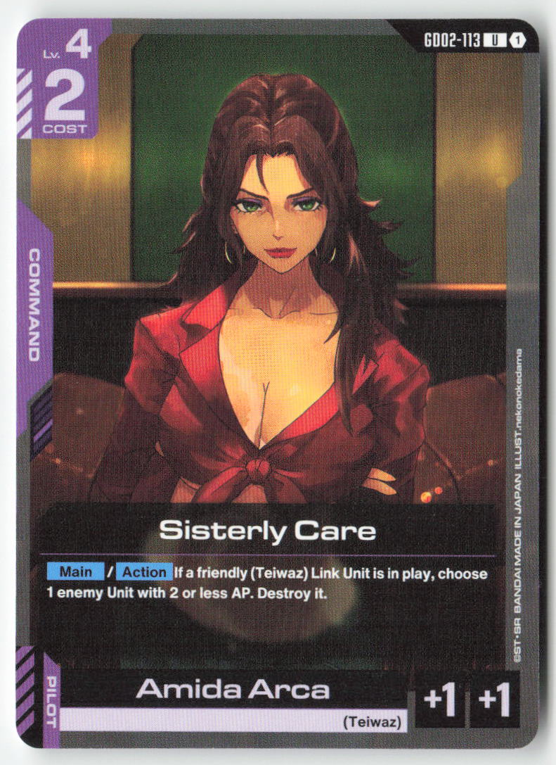 Sisterly Care GD02-113 Uncommon Normal Lightly Played