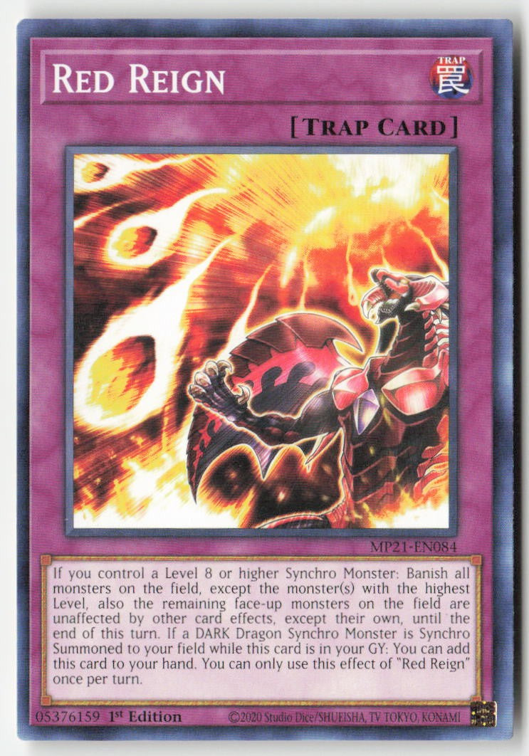 Red Reign MP21-EN084 1st Edition Common Moderately Played