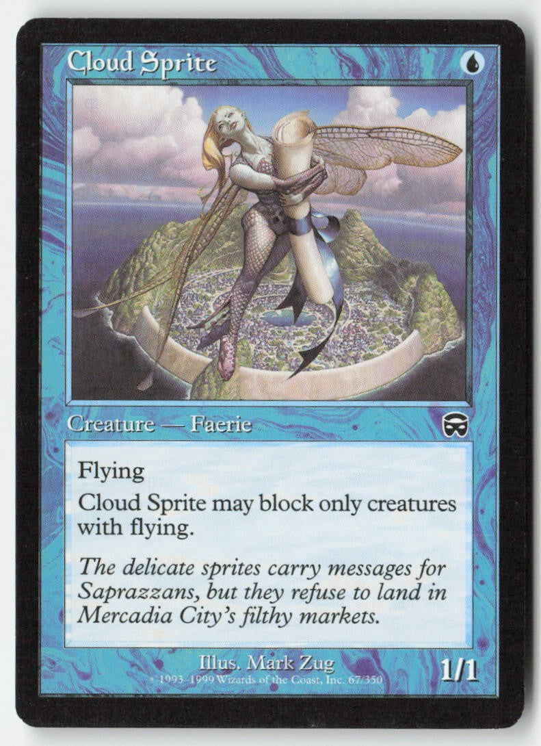 Cloud Sprite MMQ 67 Common Moderately Played, Front