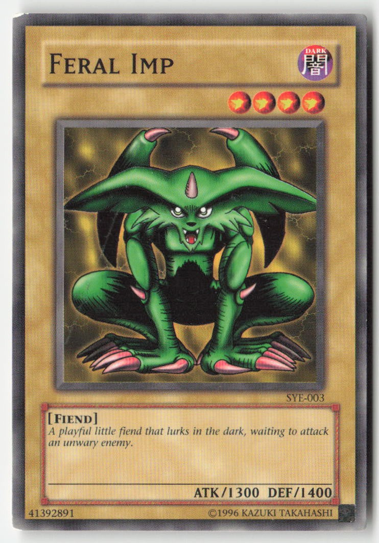 Feral Imp SYE-003 Unlimited Common Moderately Played