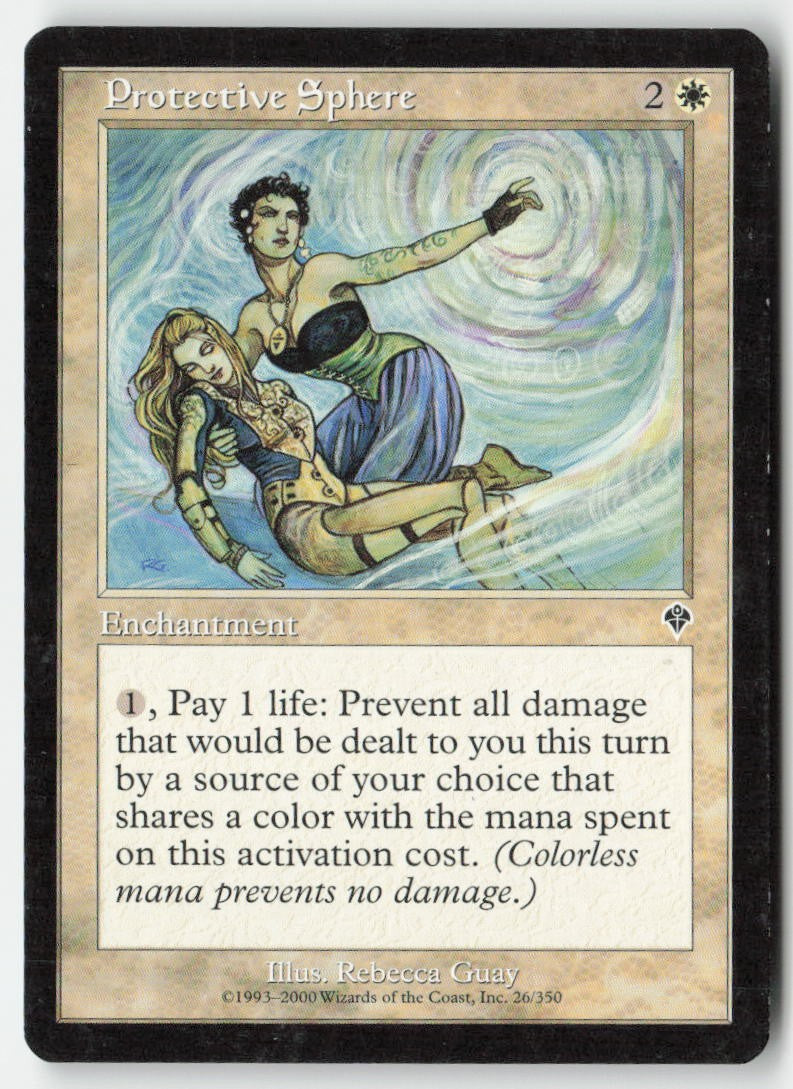 Protective Sphere INV 26 Common Moderately Played